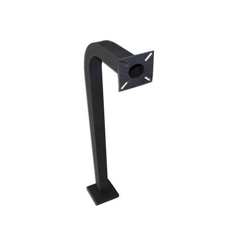 access control card reader pedestal|42 gooseneck pedestal.